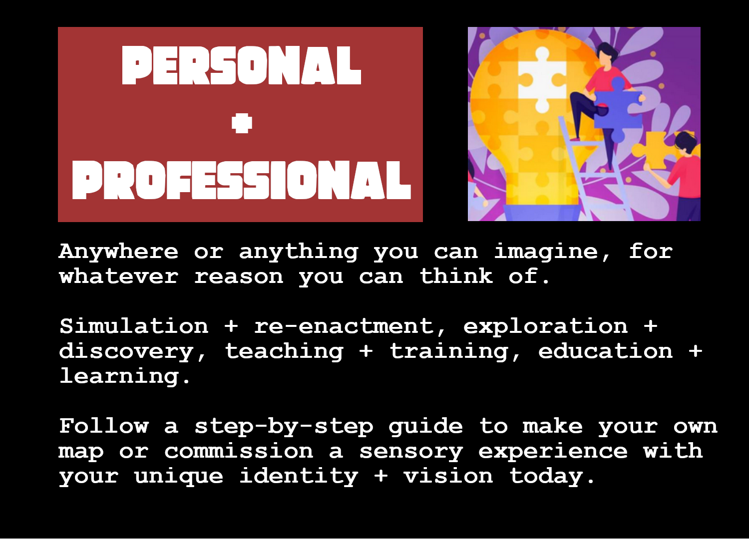 Personal and professional