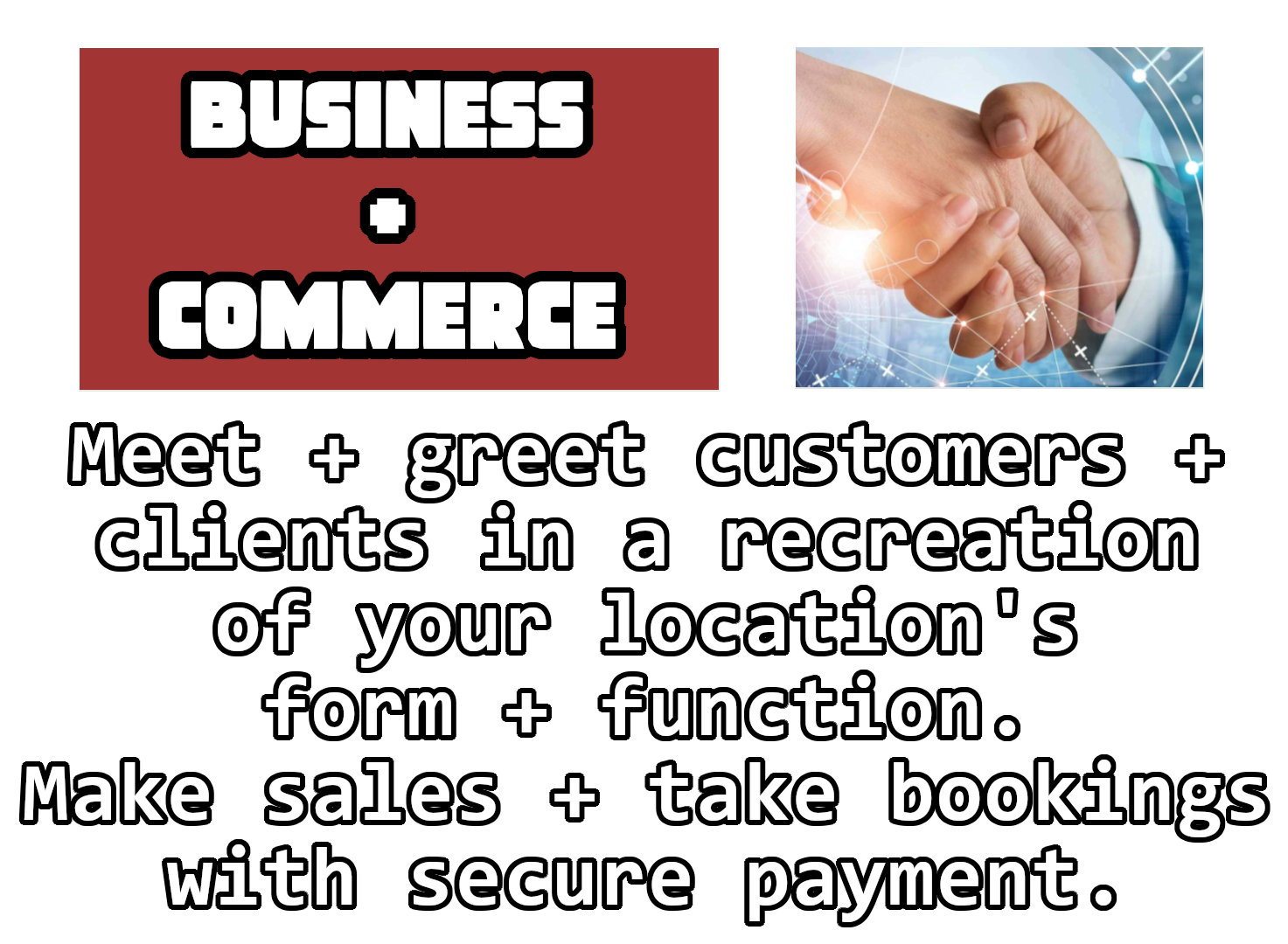 Business + commerce